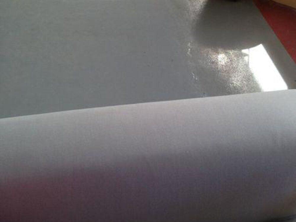 Clean fabric lounge after upholstery cleaning